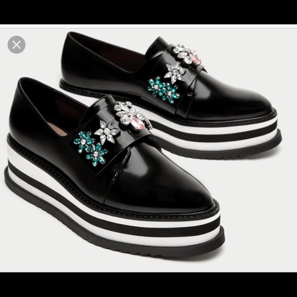 Zara platform shoes